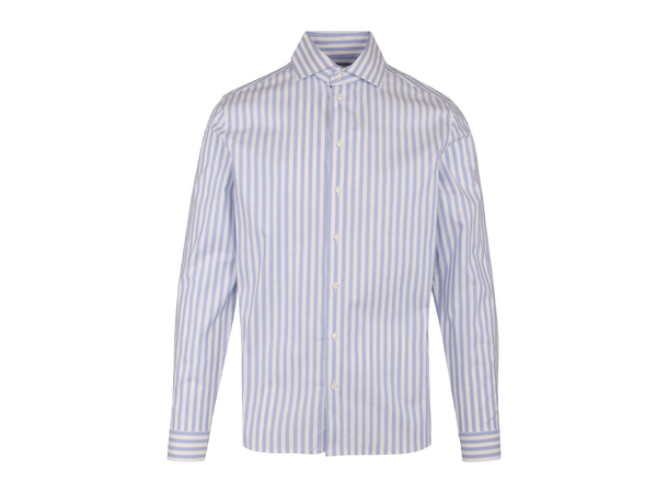 Jurgen LS Shirt Light blue M Cotton stretch LS shirt 